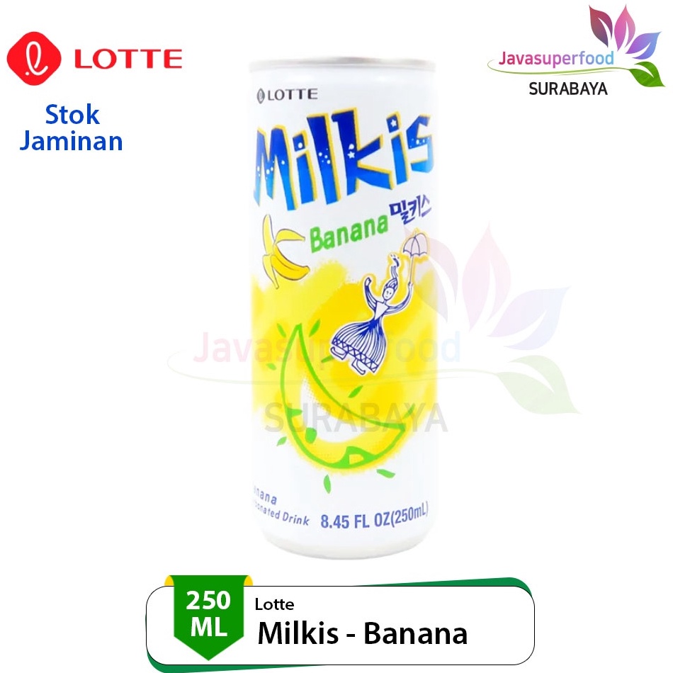 

Mur4h Lotte Milkis Banana 250ml/Susu Soda Pisang Impor Terbaru