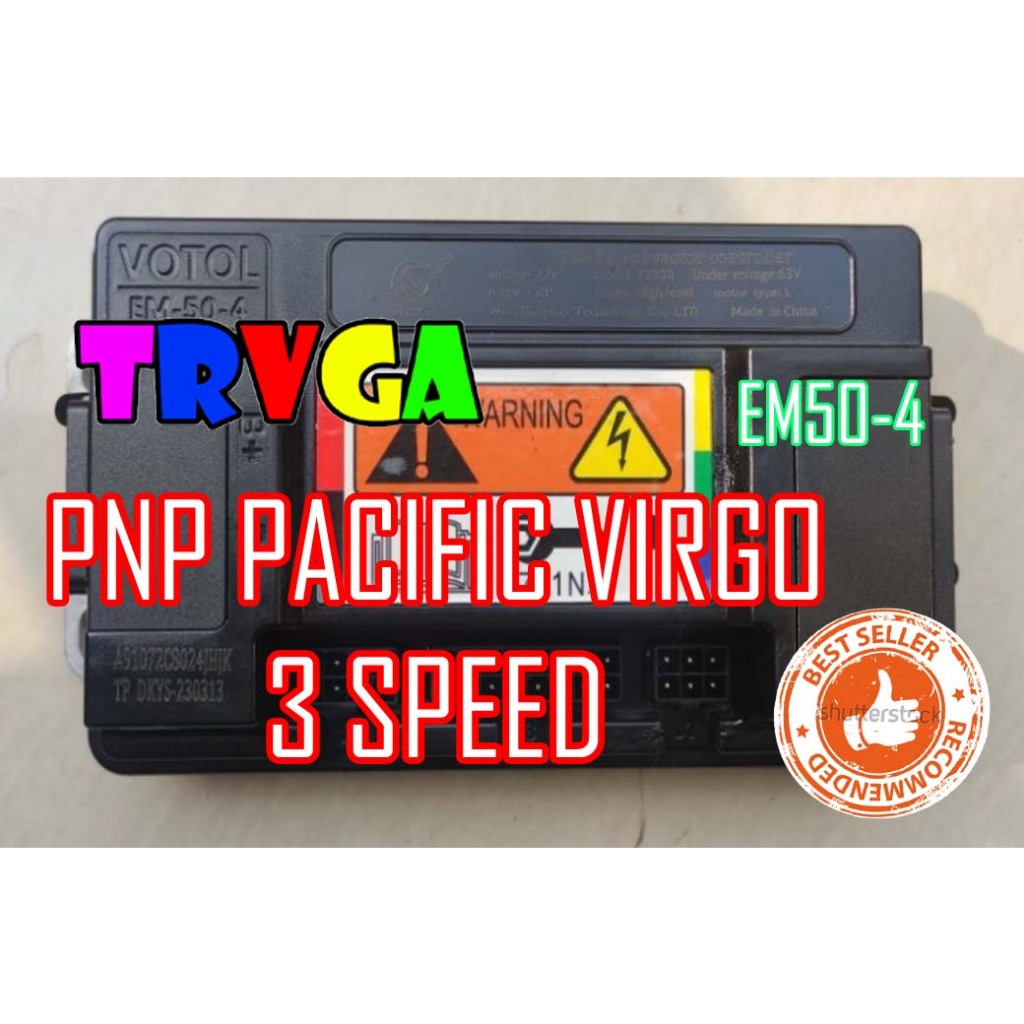 VOTOL EM50-4 50 4 PNP PACIFIC VIRGO 3 SPEED