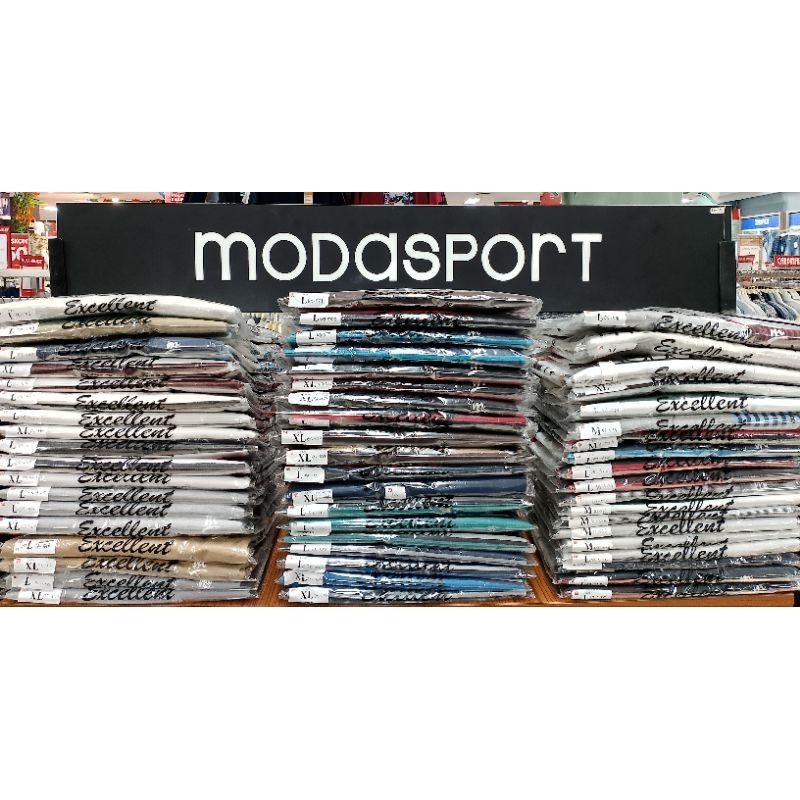 kaos kerah salur lengan pendek wangky modasport Ramayana Sadang Purwakarta