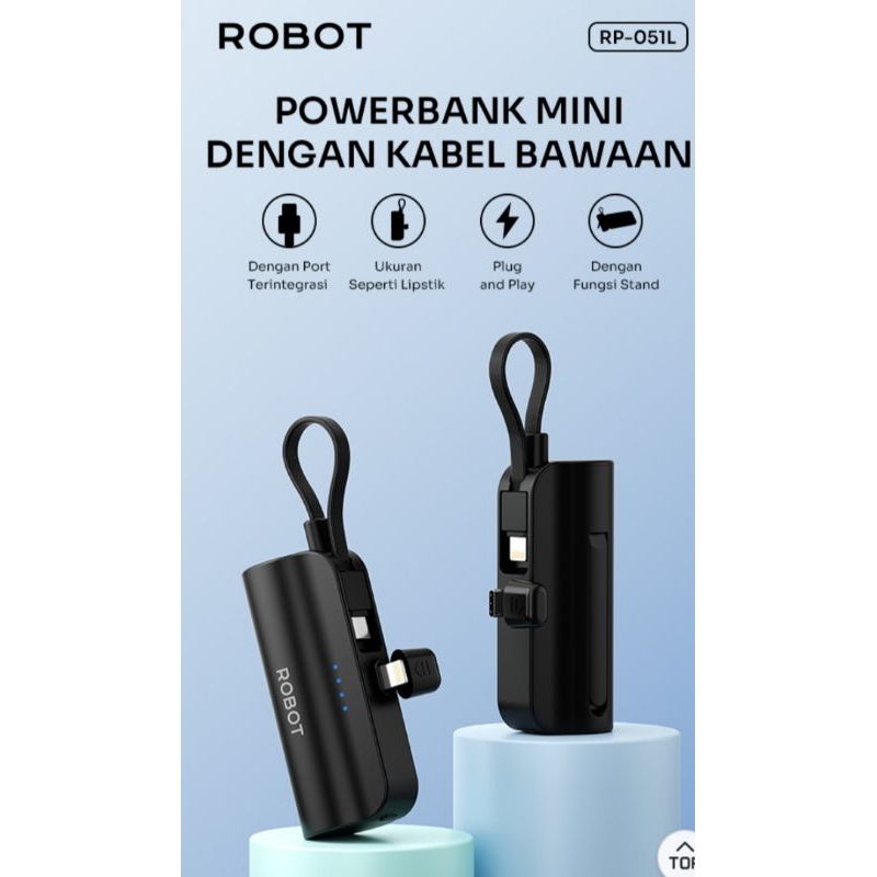 Powerbank Mini Robot