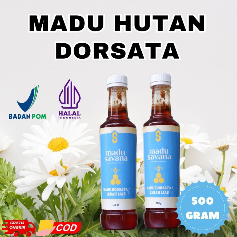 

Madu Savana Dorsata 100% Tanpa Campuran Asli