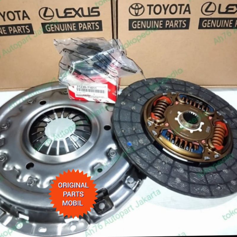 PLAT KOPLING KAMPAS KOPLING SET HILUX REVO 2.5 FORTUNER VRZ 2GD ORI