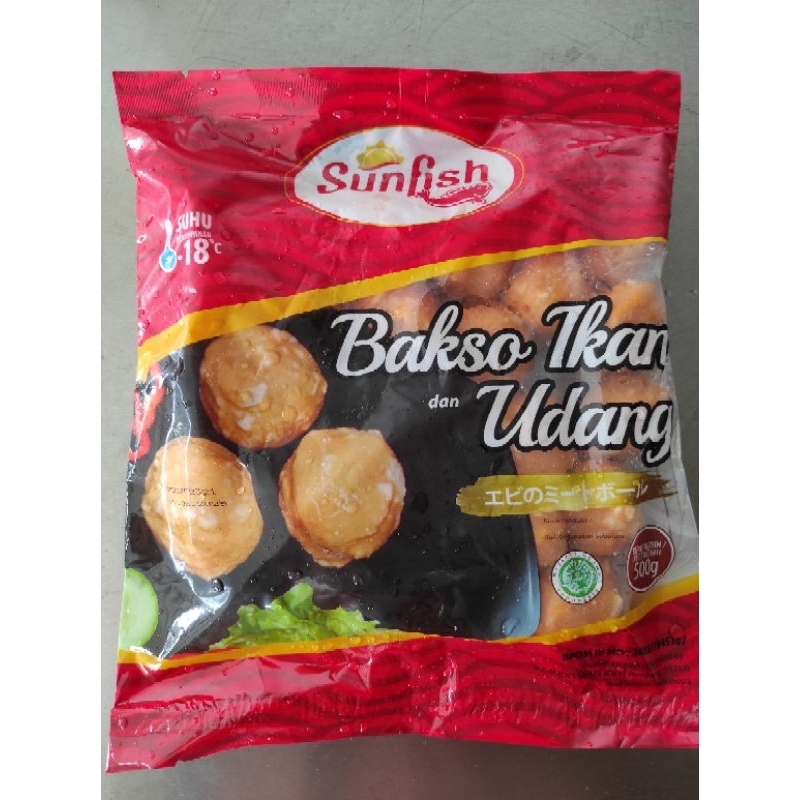 

Sunfish Bakso Udang 500gr