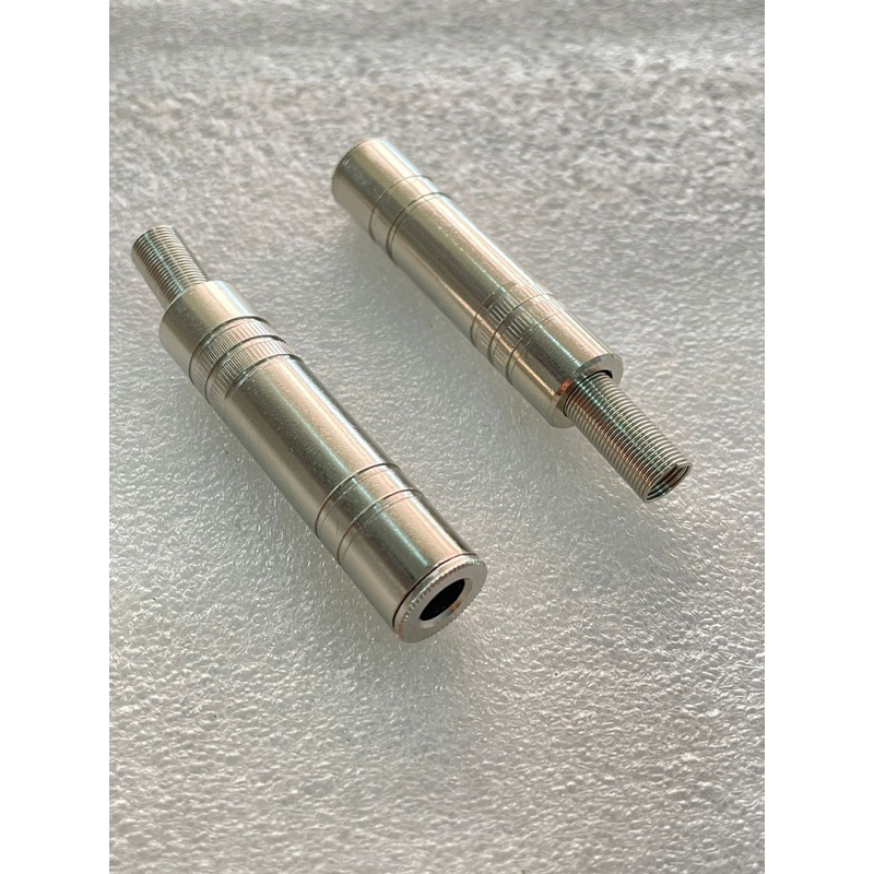 JACK COVER AKAI MONO BESI BAIK - JACK COVER AKAI NIKEL - SAMBUNGAN JACK MIC 6.5MM