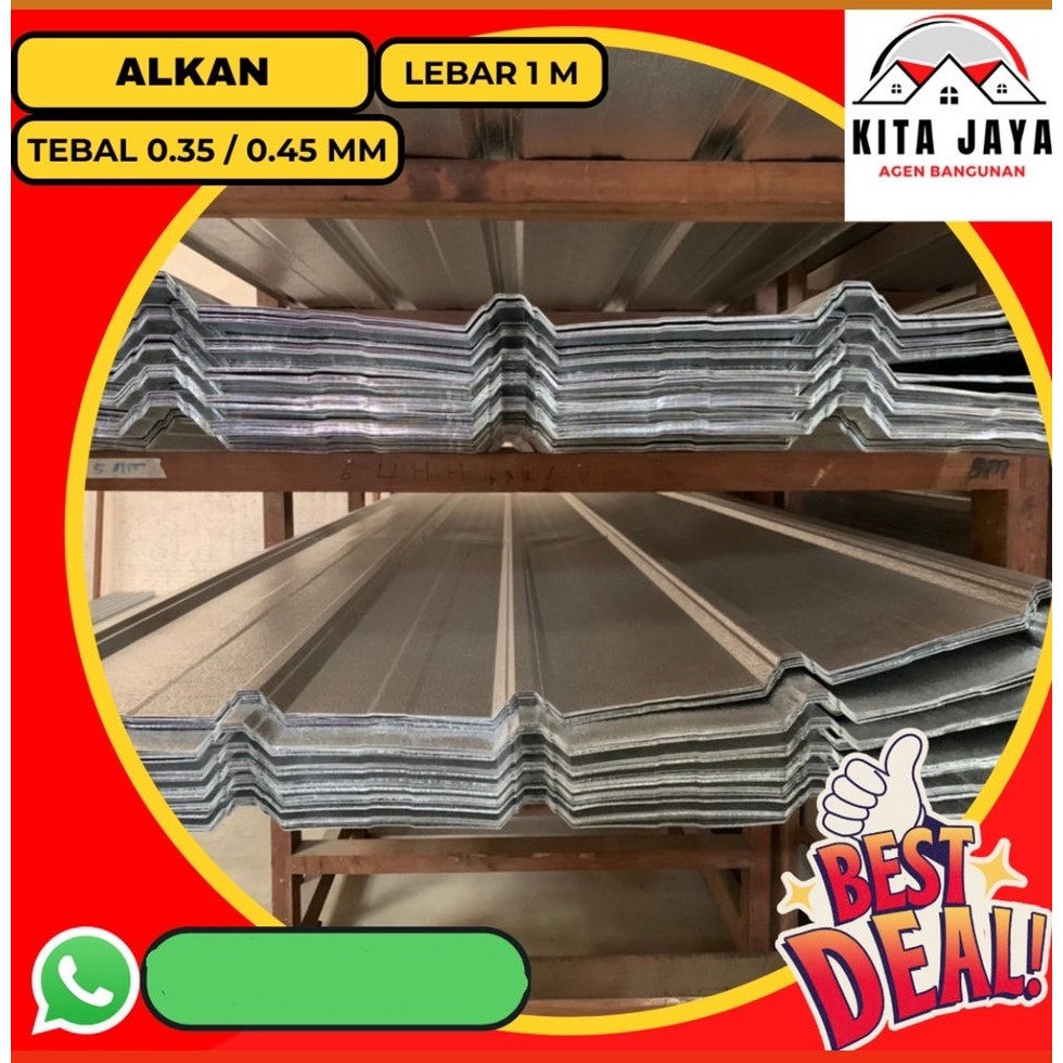 Atap Alkan 0.35 / 0.45