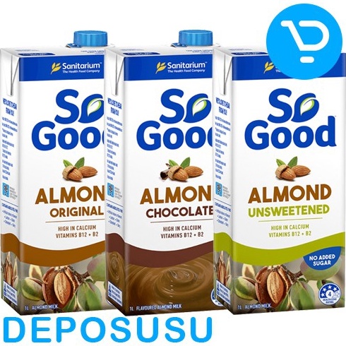 

U04388 Susu Almond Milk SO GOOD SANITARIUM 1Liter 6636