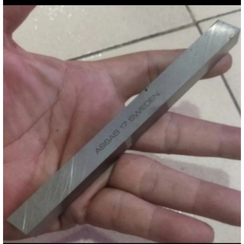 Mata pisau pahat bubut ASSAB 17 sweden size 1"/2×1"/2"×8