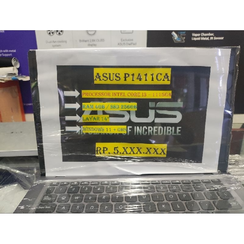 ASUS P1411CA i3 1115G4 4GB SSD 256GB