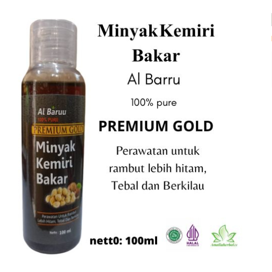 Minyak Kemiri Bakar Al Barru/Minyak Kemiri Asli/ Minyak kemiri Bakar