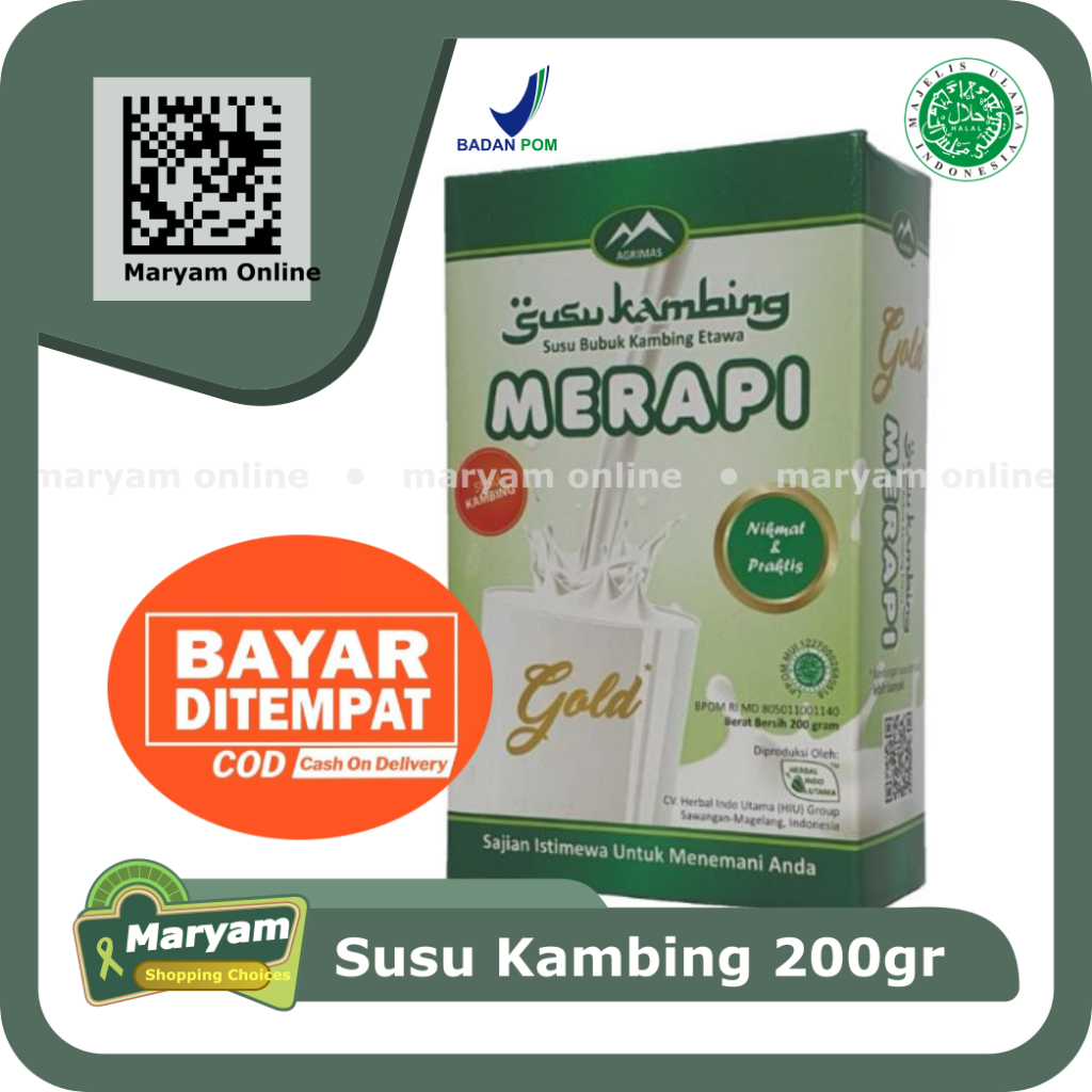 

Susu Kambing Merapi Gold