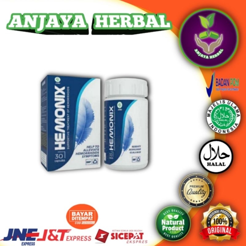 Hemonix Asli Original Obat Wasir Ambeien Aman
