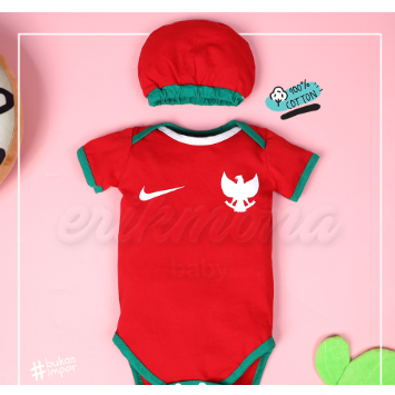 baju bayi jumper bayi / timnas bola indonesia terlaris