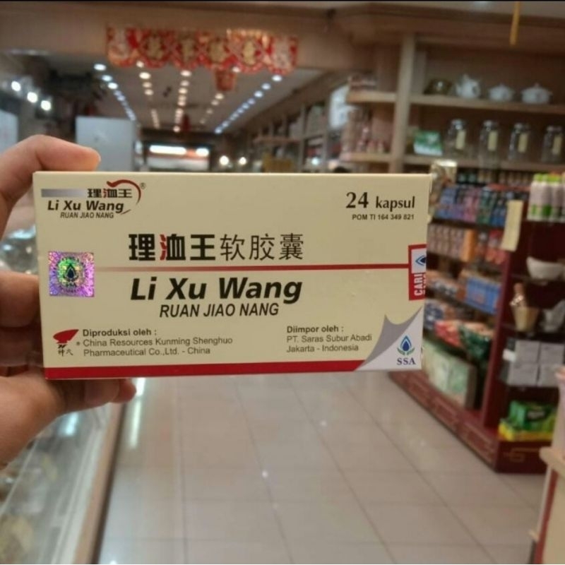 li xu wang jiao nang isi 24 kapsul li xue wang