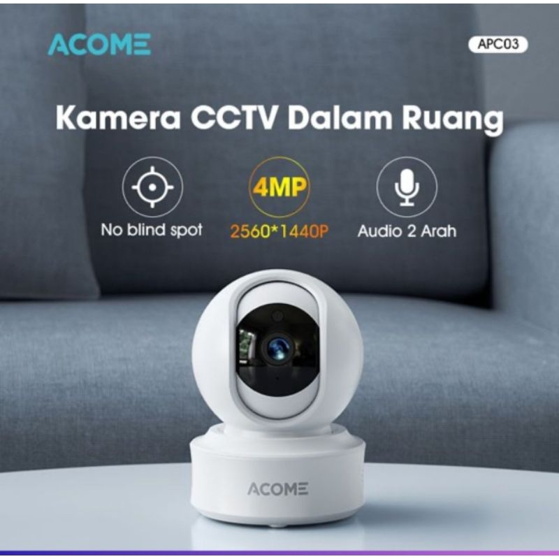 ACOME APC03 Smart WiFi Pan Tilt Camera 4MP