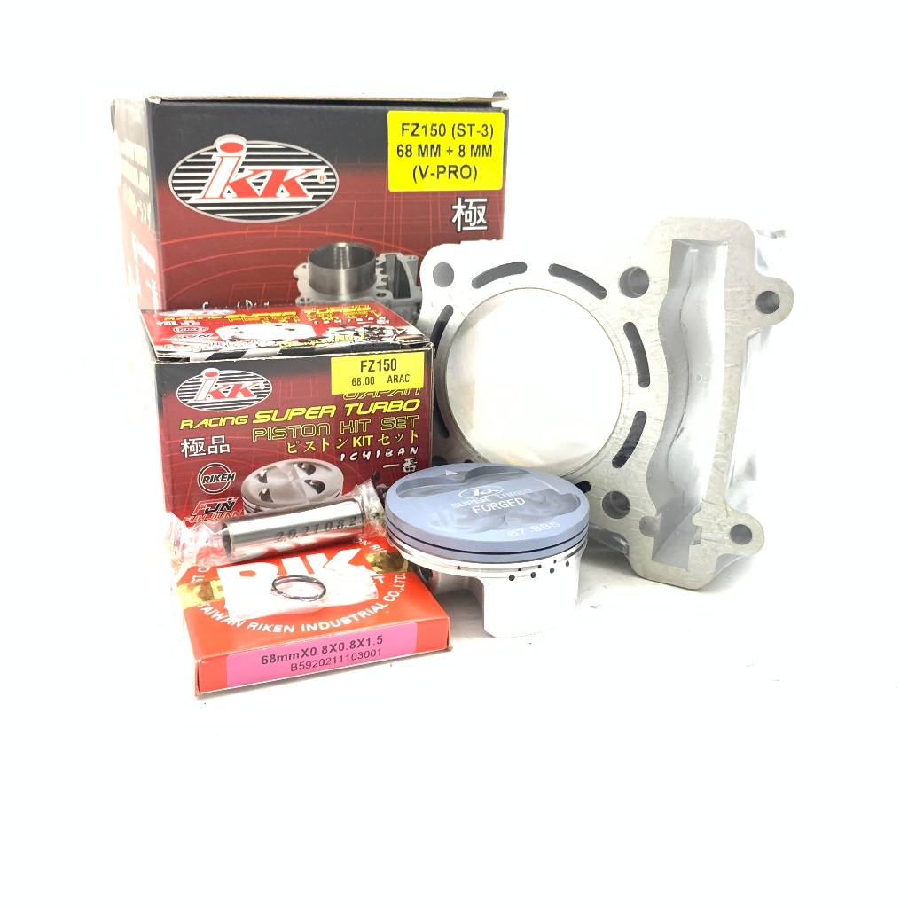 CYLINDER BLOCK BLOK IKK YAMAHA JUPITER MX KING MXKING ST 4 68MM +4MM V-2 IKK ORIGINAL