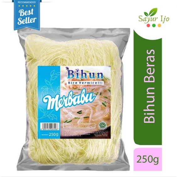 

MERBABU Bihun Beras 250 Gram / Pack Rice Vermicelli Soun Mie Instant