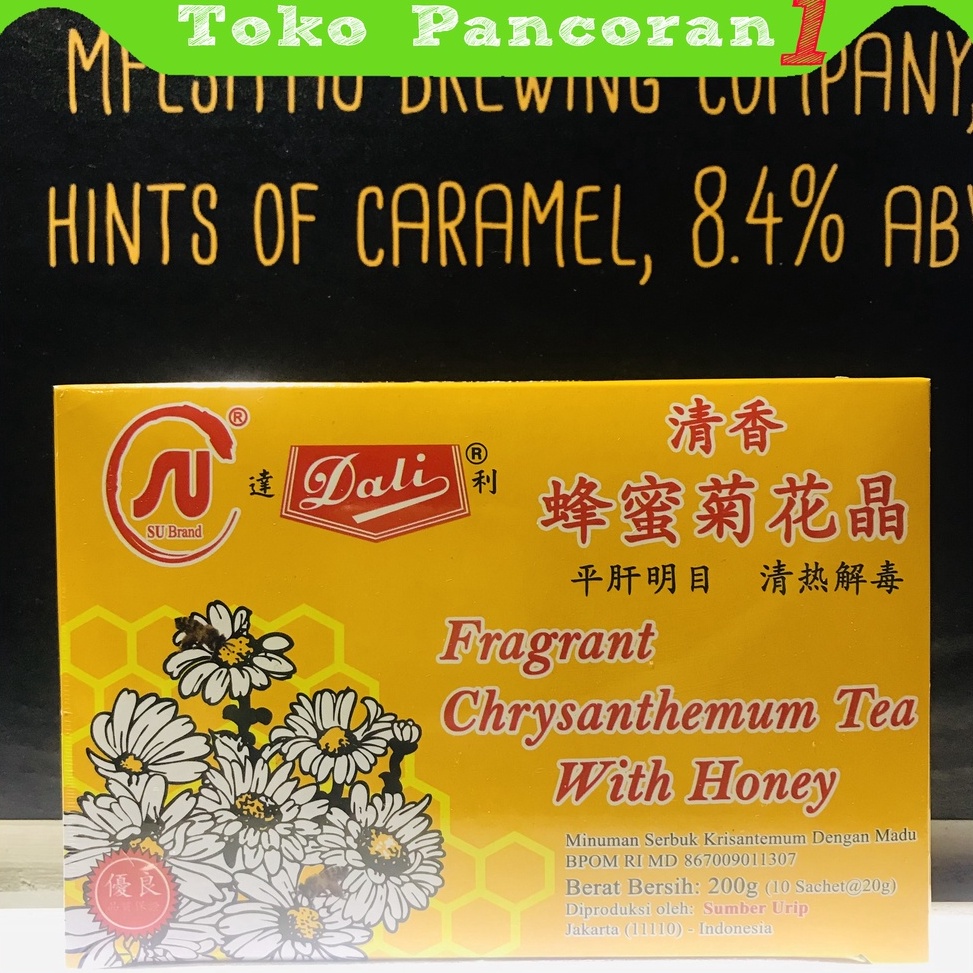 

[✺R79\] DALI Chrysanthemum Tea With Honey SU Brand 200gr / Teh Kembang Putih Dengan Madu Order Now