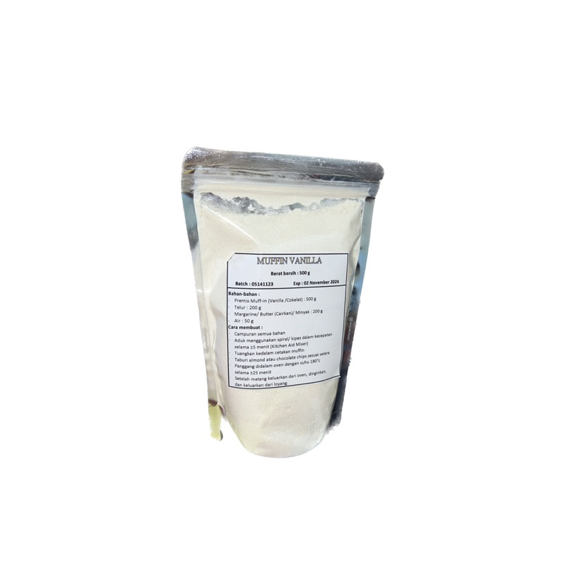 

Kaffah Premix Muffin Vanilla 500gr