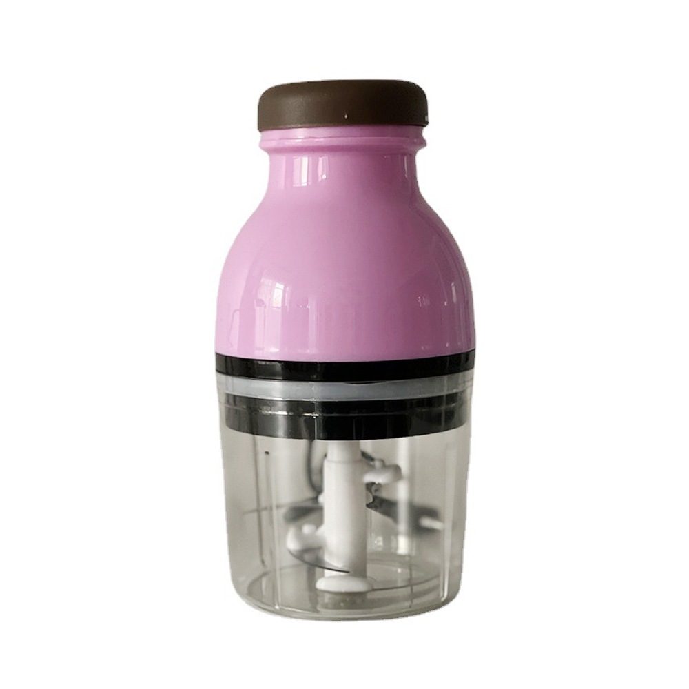 Blender Mini Serbaguna Blender Capsule 4 Mata Pisau-Pink