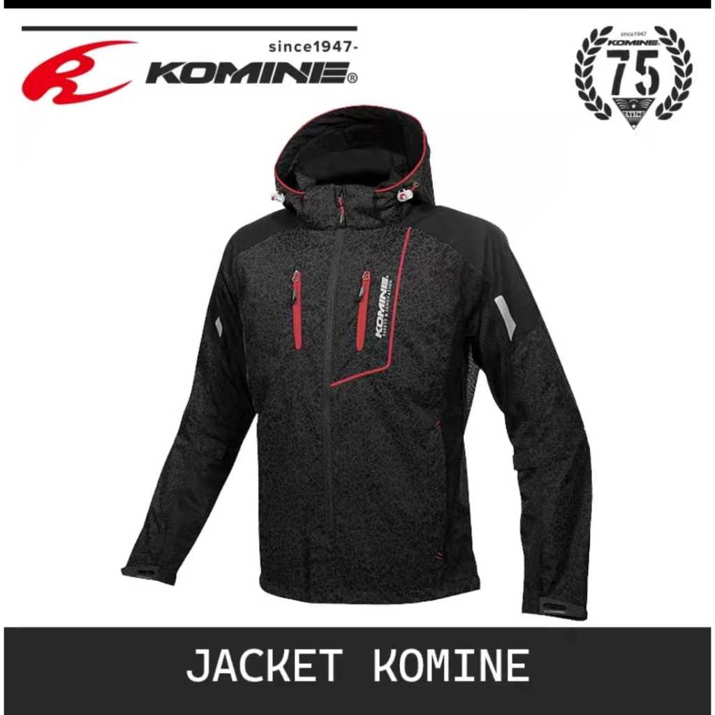 Komine JK 112 Jaket Touring Protektor Jacket Motor Riding Protector