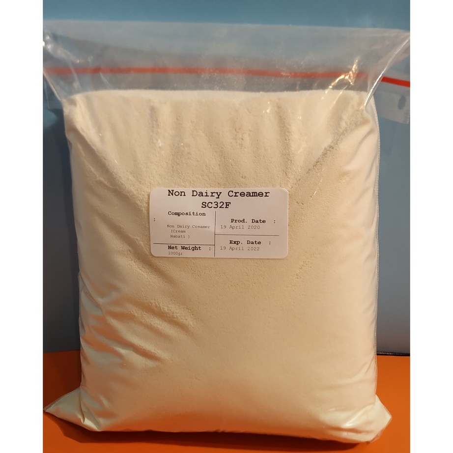 

MODEL RPC837 NON DAIRY CREAMER / BUBUK KRIMER SANTOS SCP32F @1000GR / @1KG