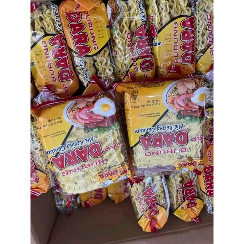 

Mie Kering Burung Dara