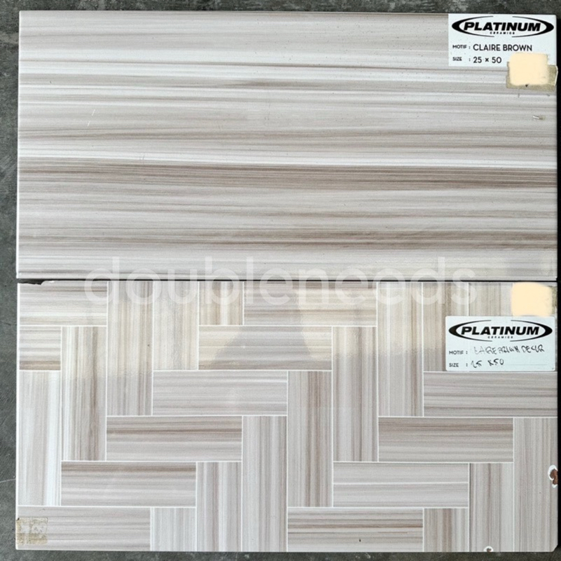 KERAMIK DINDING CLAIRE 25x50 / KERAMIK DINDING KAMAR / KERAMIK DINDING PLATINUM