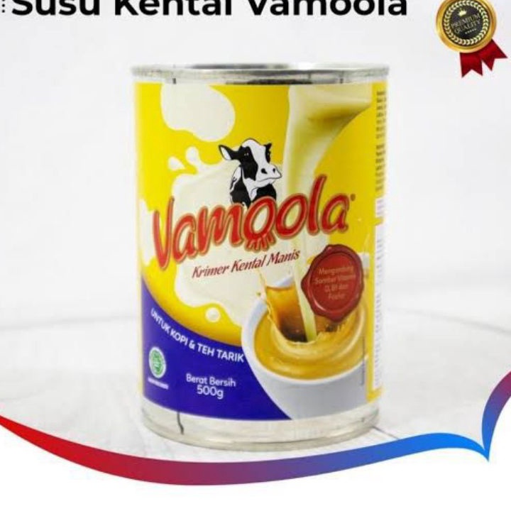 

modelTipe QME011 VAMOOLA Susu Krimer Kental Manis / Susu Kental Manis / SKM @500gr