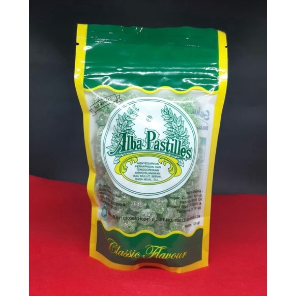 

[✦H50<] permen pelega tenggorokan Alba pastilles exp 2025 [60]