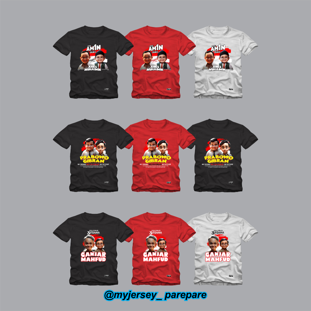 KAOS VIRAL CAPRES & CAWAPRES 2024 "BABY FACE"