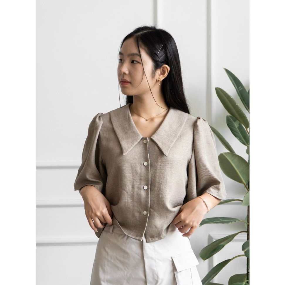 Della Top - Eighty Eight 88 (Blouse Kemeja Wanita)