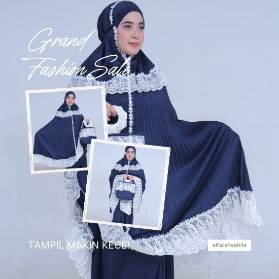 Mukena terbaru 2024 elegan bordir mewah plisket terbaru