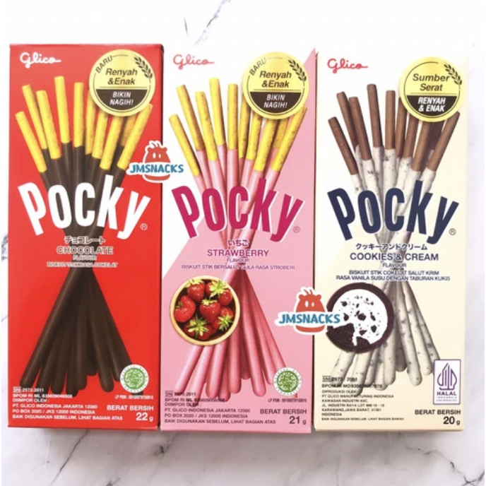 

Camilan Pocky eceran all Varian