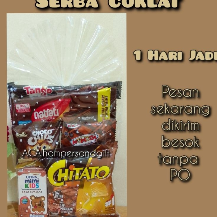 

TIPE BWF347 paket Snack coklat / paket Snack serba coklat / paket Snack gathering kantor