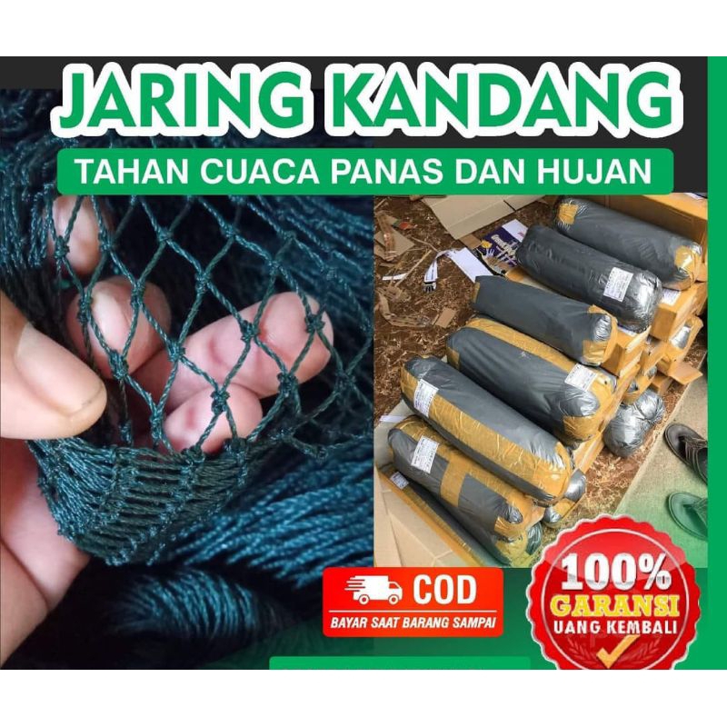 Jaring Pagar Ayam Lubang 1 cm/ Jaring serbaguna / Jaring kandang / Jaring