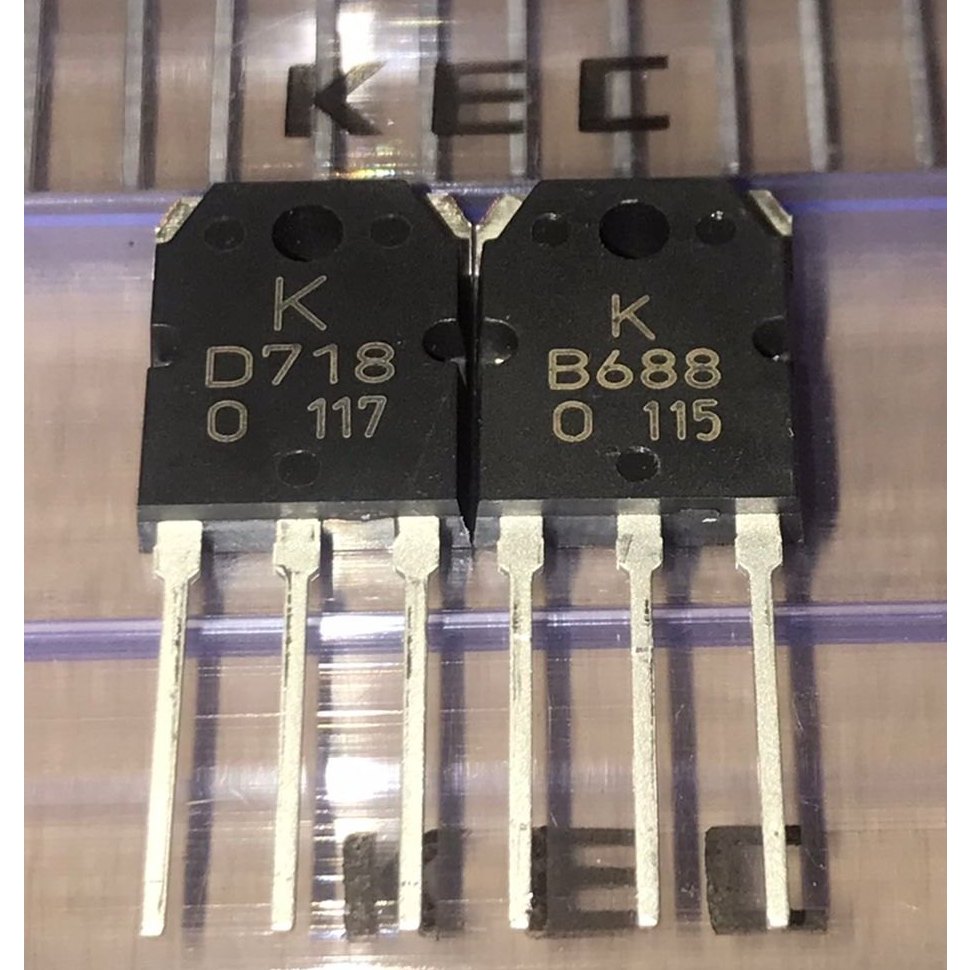 Transistor B688 D718 - 2SB688 2SD718 KEC Transistor Original