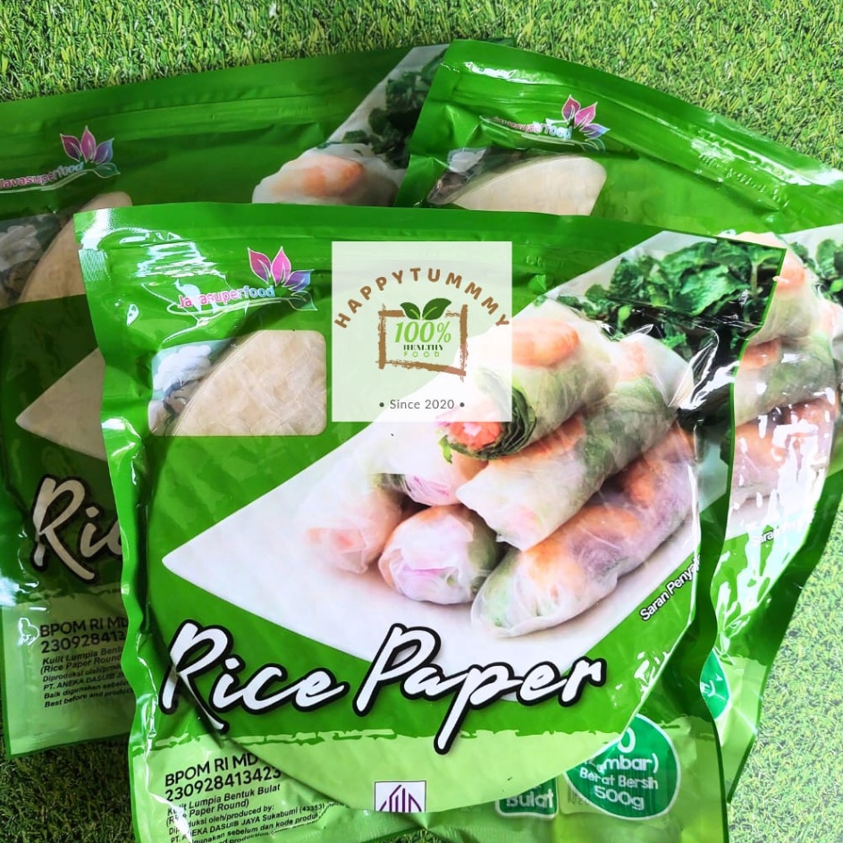 

Kode JTL870 HPT - JAVA Rice Paper Bulat isi 5 10 20 Lembar/Banh Trang High Quality Rice Paper / Kulit Lumpia Vietnam Rice Paper (halal)/ rice roll spring roll