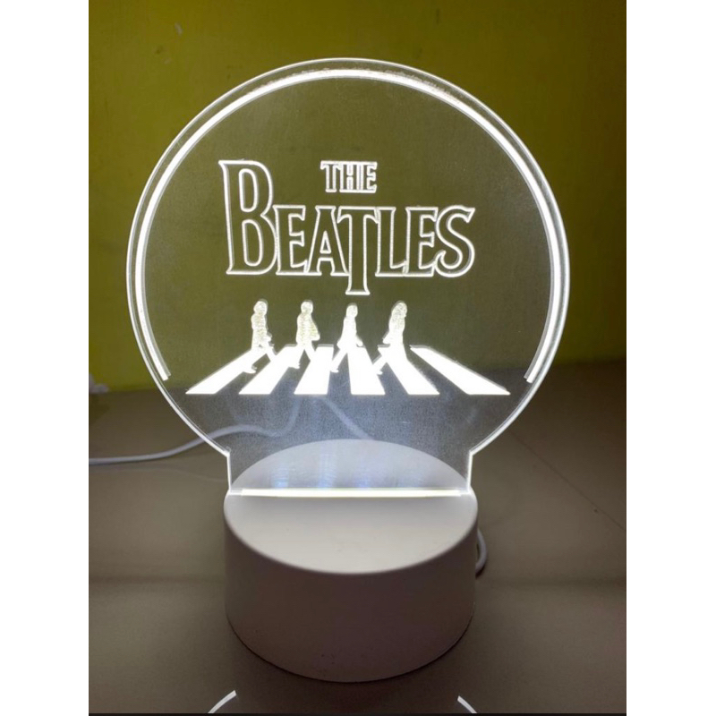 Lampu Tidur Hias Akrilik / Kado Wisuda / Kado Pernikahan