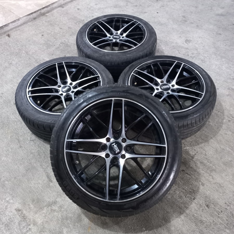 Ready stock velg dan ban seken murah hsr ring 16 pnp brio sigra calya ignis mazda 2