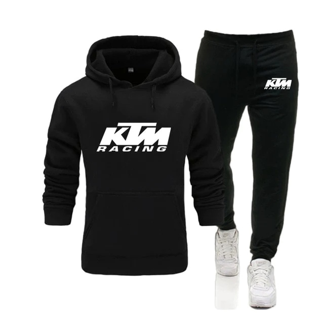 Setelan Celana Jogger & Jumper Hoodie KTM RECING II Set sweater Hoodie dan Celana Joger Panjang Size