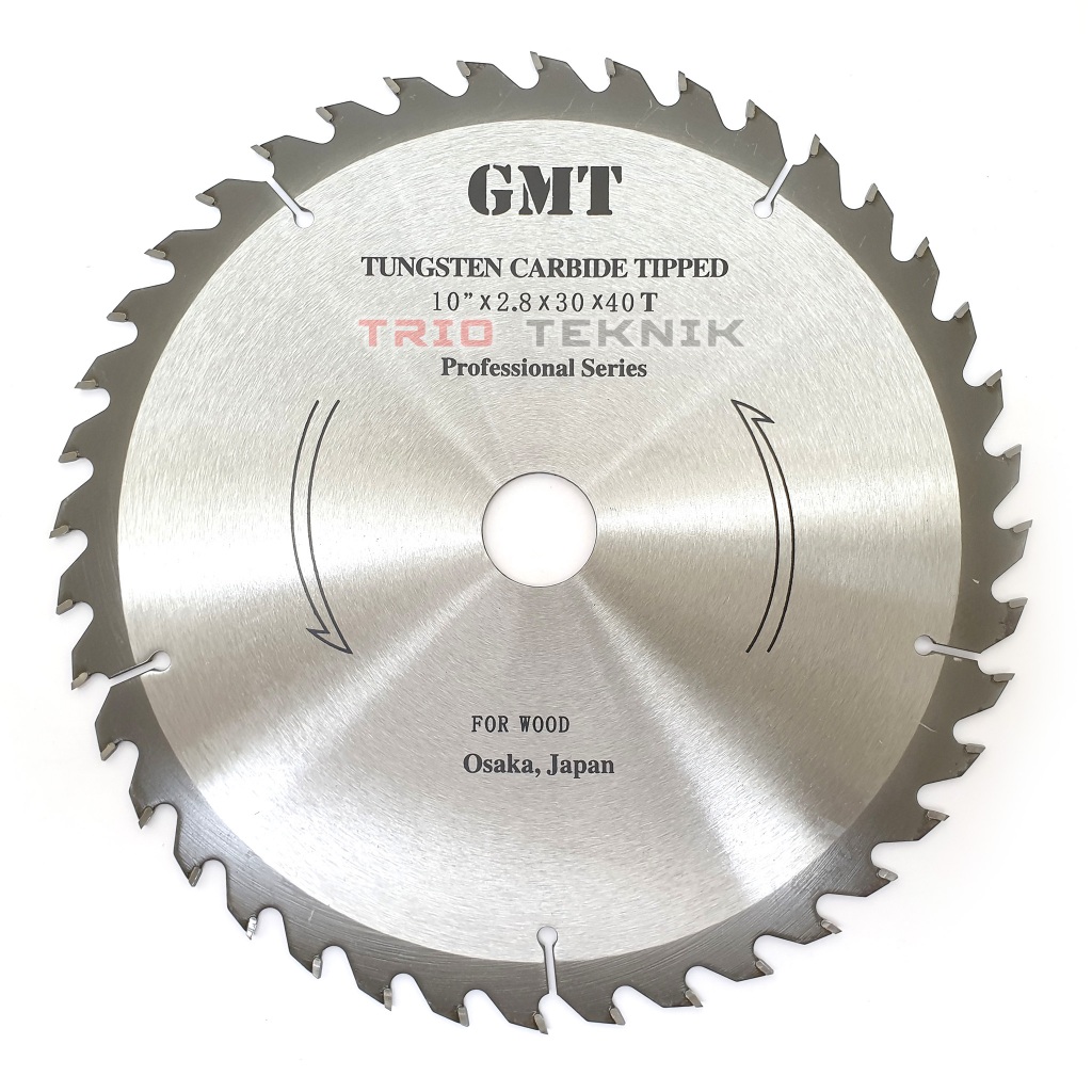 Mata Gergaji Circular Saw 10 Inch GMT Japan 40T
