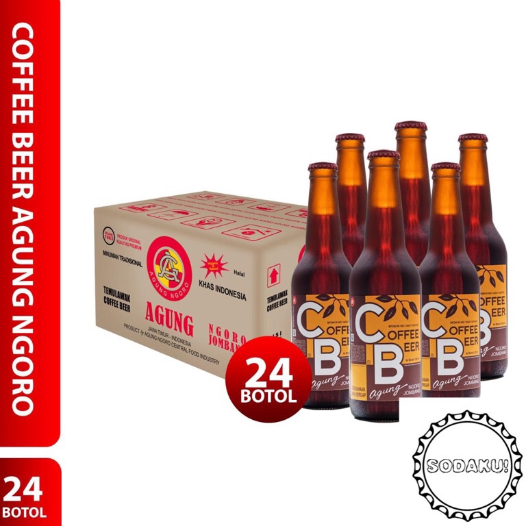 

60 Coffee Beer Agung Ngoro Halal per-dus (isi 24 botol) 86