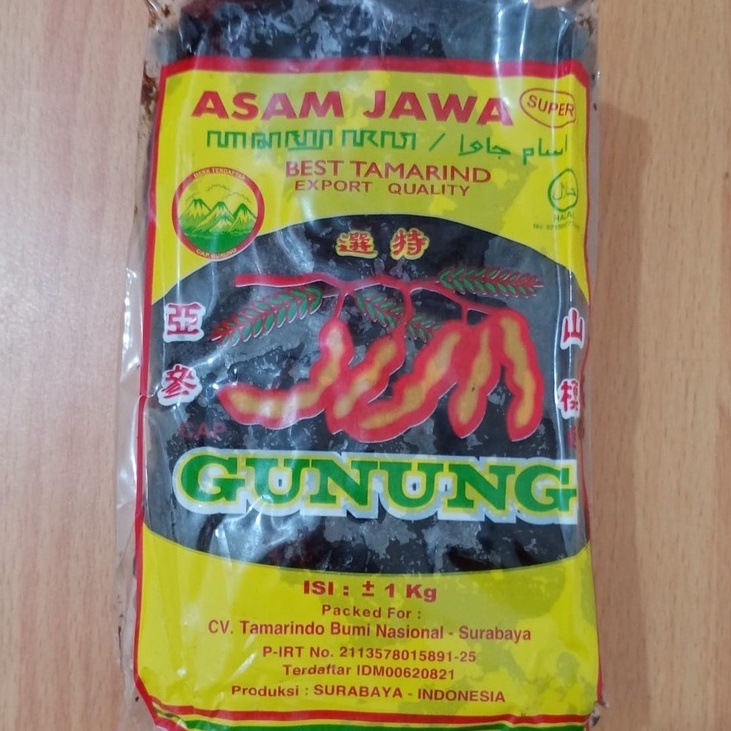 

[☛K25➤] Asam jawa tanpa biji 1kg cap Gunung Promo Terpopuler