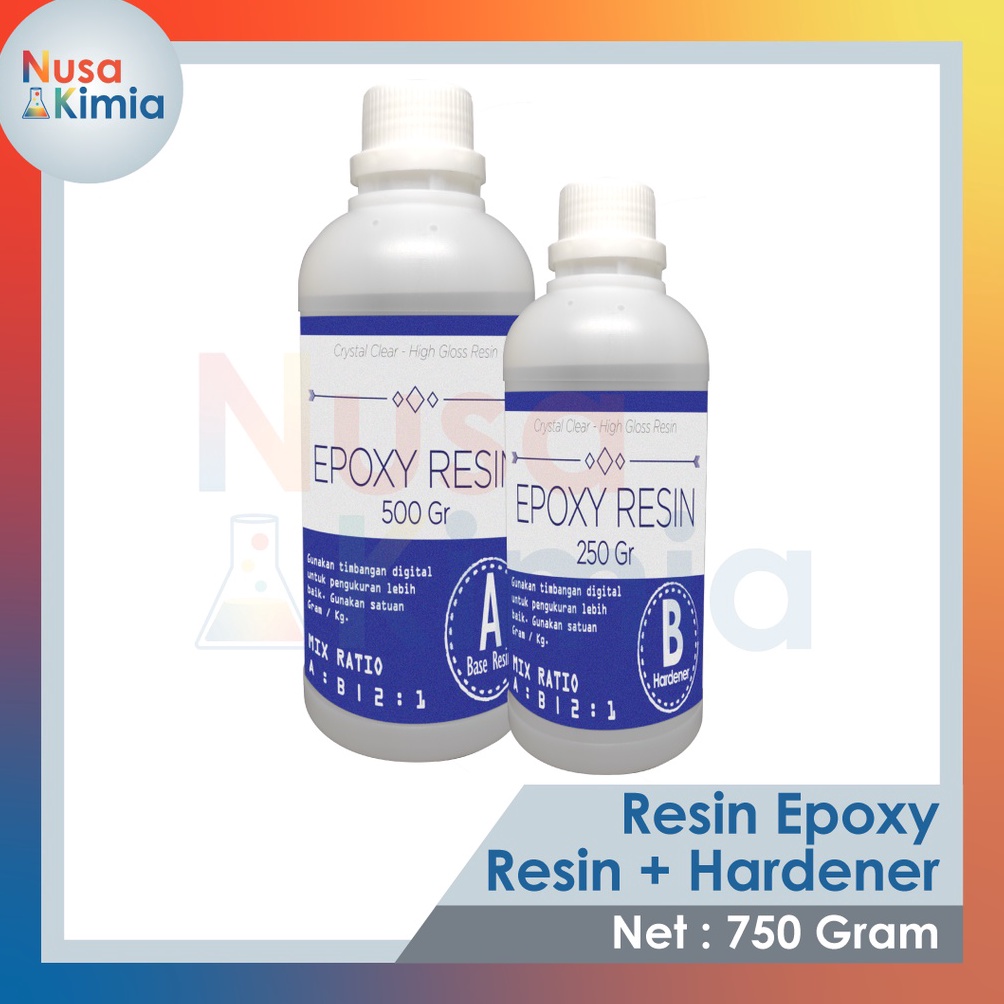 

[✦G33&] Epoxy Resin Bening 750 Gram Must Get it