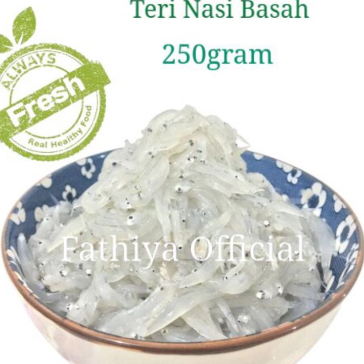 

Kode QMZ310 Teri Nasi Basah Segar 250gram | Mp Asi