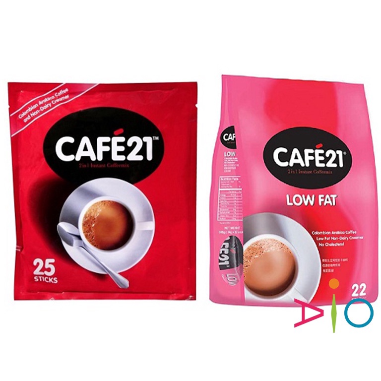 

[۞G74(] Cafe 21 Coffee mix 2in1 / Cafe21 Kopi 2 in 1 Tanpa Gula ( No Sugar Added ) Buruan Order Gan
