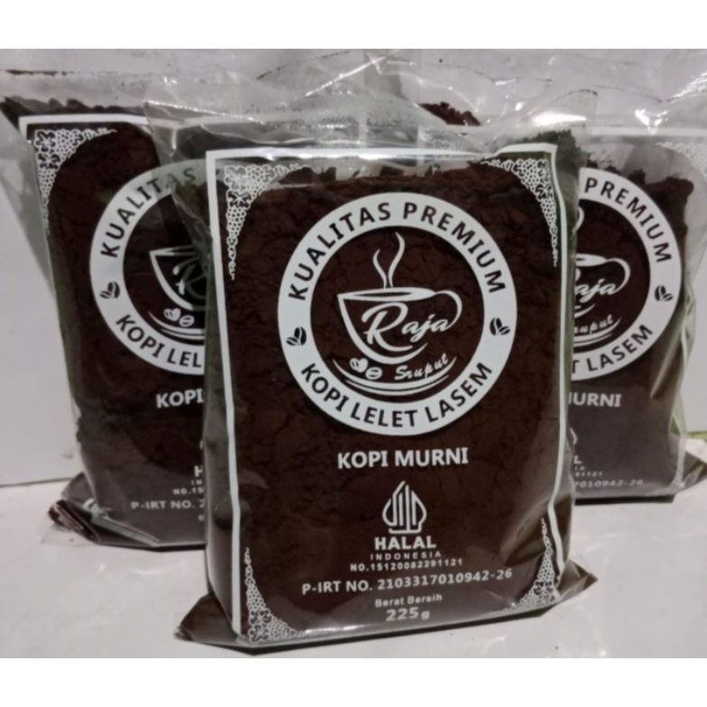 

52 KOPI LELET LASEM 225 GR REMBANG RAJA SRUPUT KOPI VIRAL KOPI HALUS KOPI MURAH KOPI TERLARIS KOPI LASEM KOPI JON KOPI SANTRI Ready ▽▔