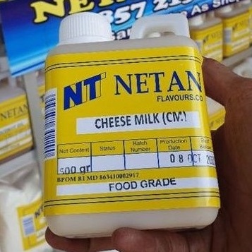 

[PZ9] NETAN CHEESE MILK 500gram ( VANILI ) Model Baru ⌒O⌒