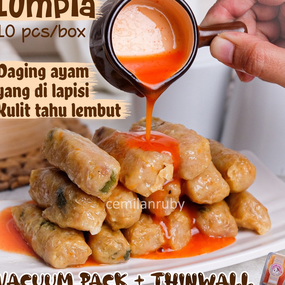 

Kode HMW899 Lumpia Ayam Kulit Tahu (FROZEN)