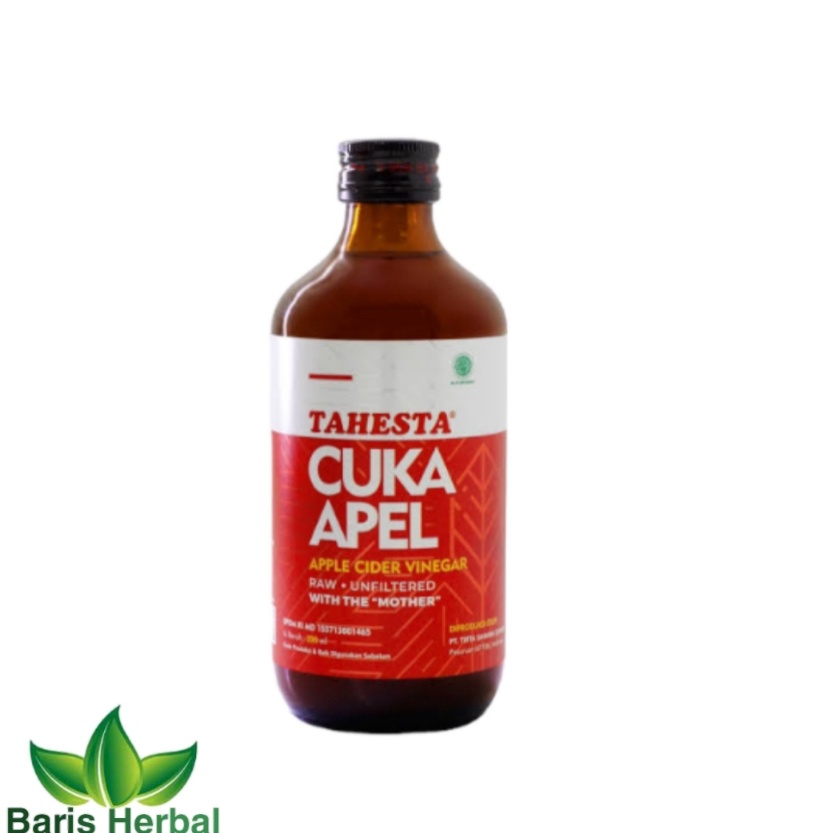 

[☻S99&] TAHESTA Cuka Apel 320 ml ORIGINAL Berkah Shopee